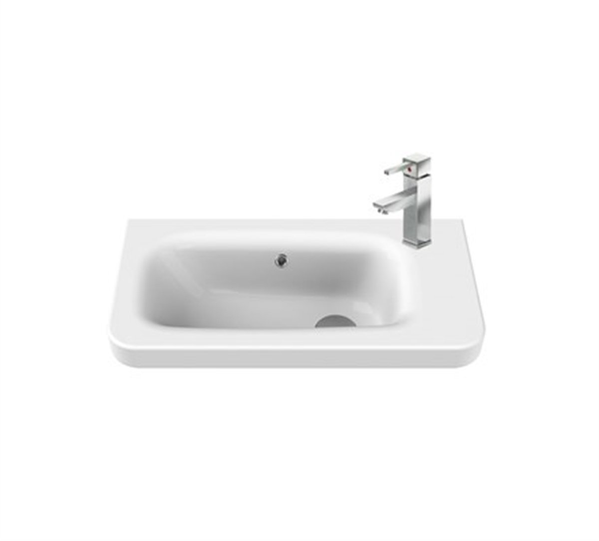 Turkuaz Noura 60X30 Cm Etajerlı Lavabo 033000
