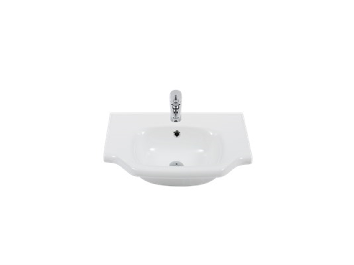 Turkuaz Yeni Klasik 55X48 Cm Etajerli Lavabo 081100