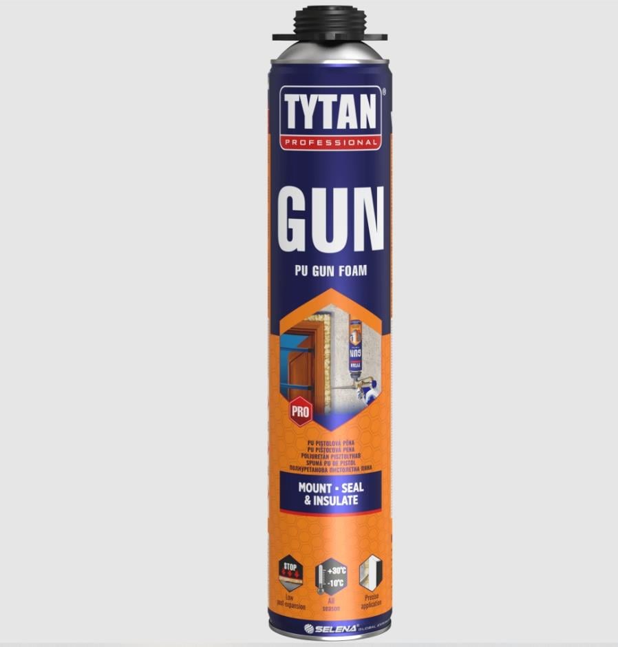 Tytan Gun Tabancalı Pu Köpük Tam Dolum 835 Gr 45 Litre