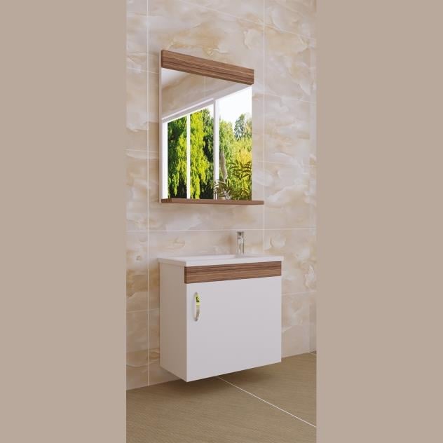 Ubm Banyo Zerde 50 Cm Belly Banyo Dolabı