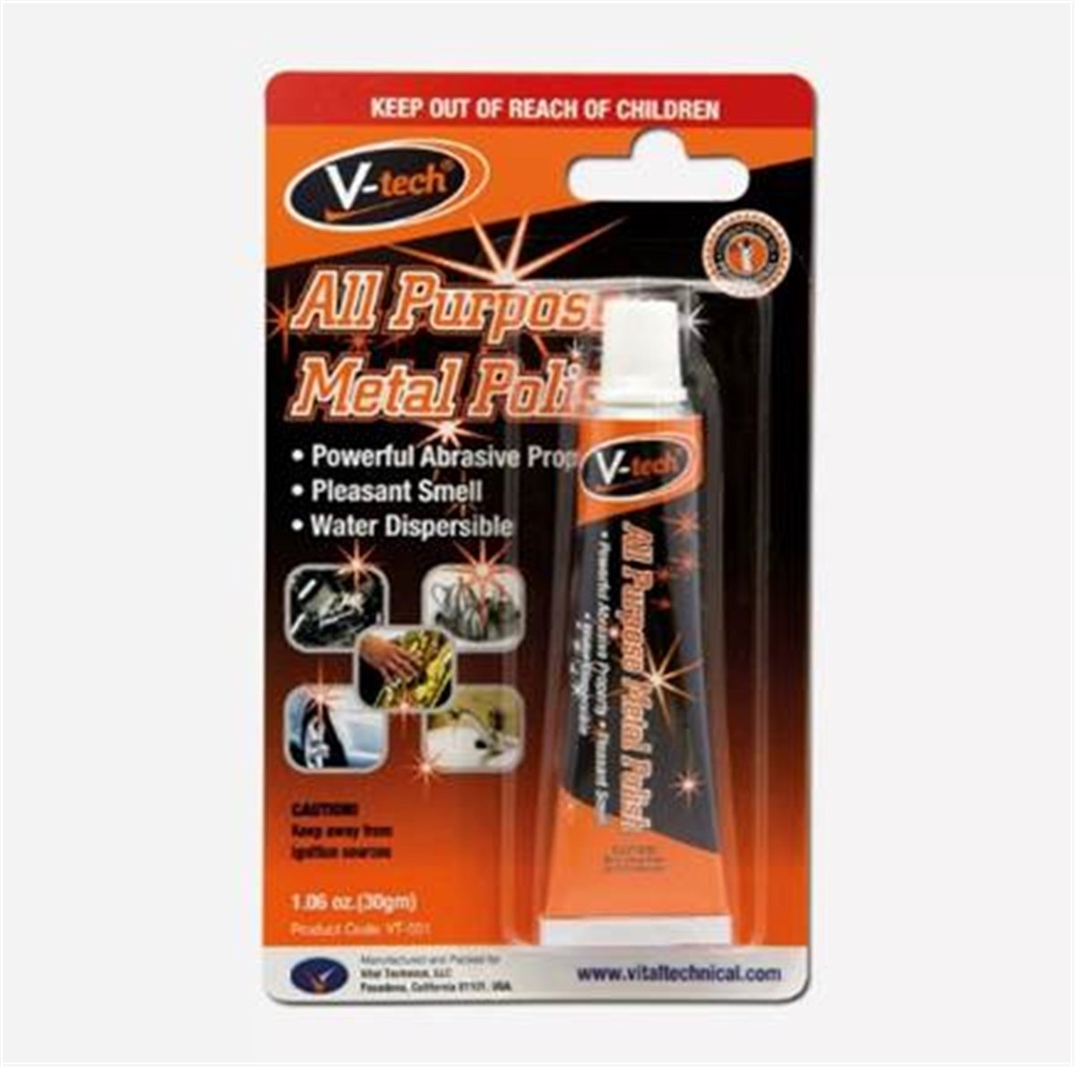 V-Tech Metal Parlatıcı 30Gr