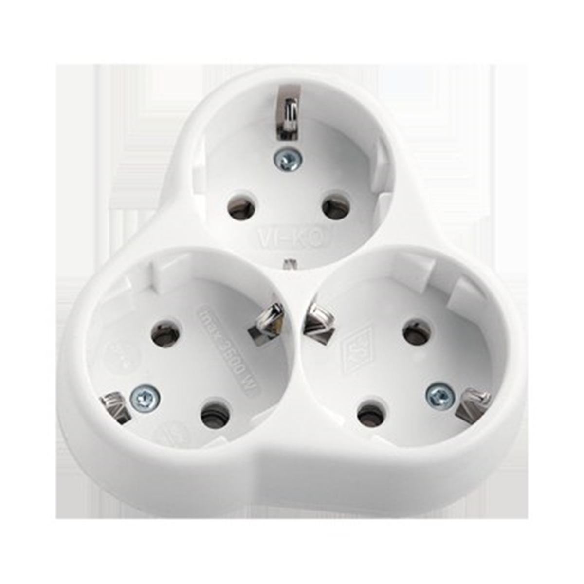 Viko Yonca Sıva Altı 3 Lü Topraklı Priz 90304000