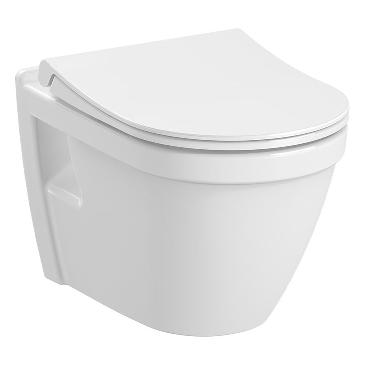 Vitra Diane Beyaz Asma Klozet ve Yavaş Kapanır Kapak