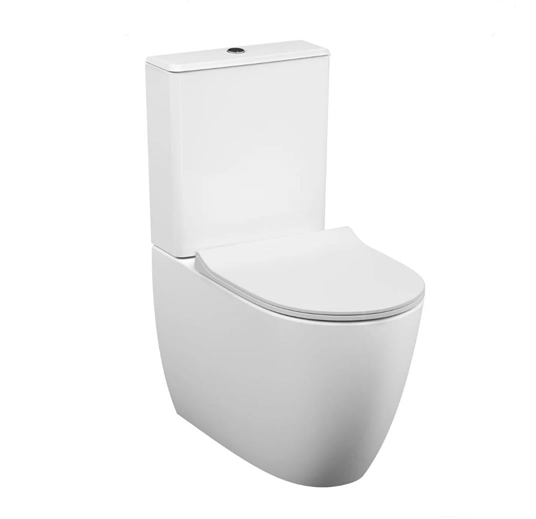 Vitra Sento Rim-Ex Duvara Dayalı Beyaz Klozet VIT- 5987B003-0092 ve Droplast Soft Kapak VIT-120-003-009