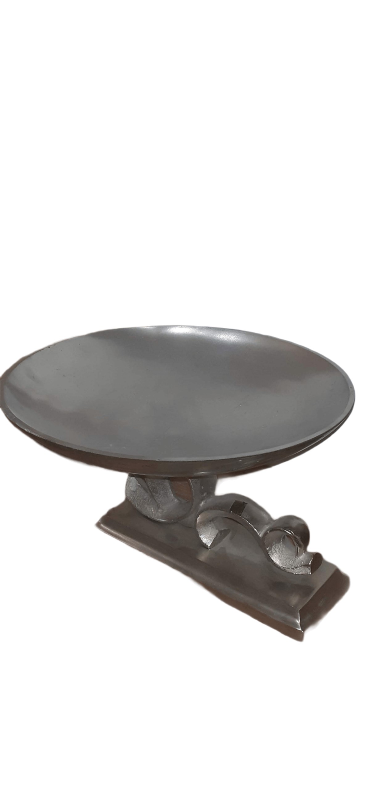 Wenge Dekoratif Gümüş Tabak