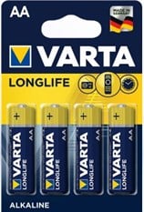 Varta Longlife Alkaline Aa 4xaa 4106101414