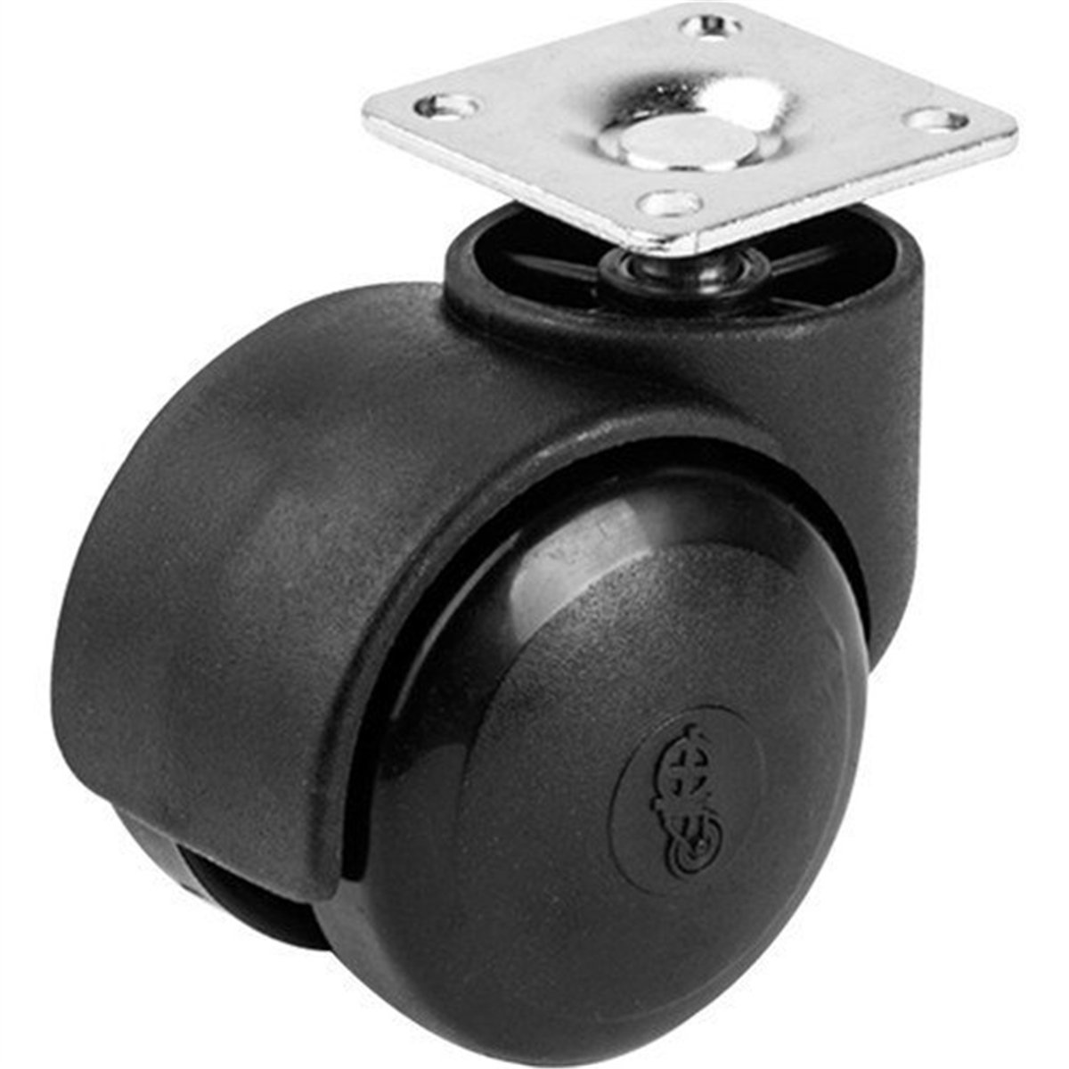 38 Lik Kalın Tablalı Teker Siyah