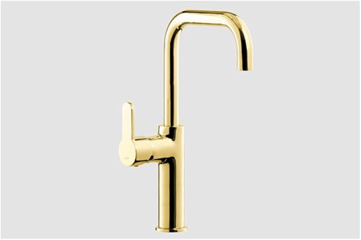 Adell Lento Gold Altın Döner Borulu Lavabo Bataryası 15492238