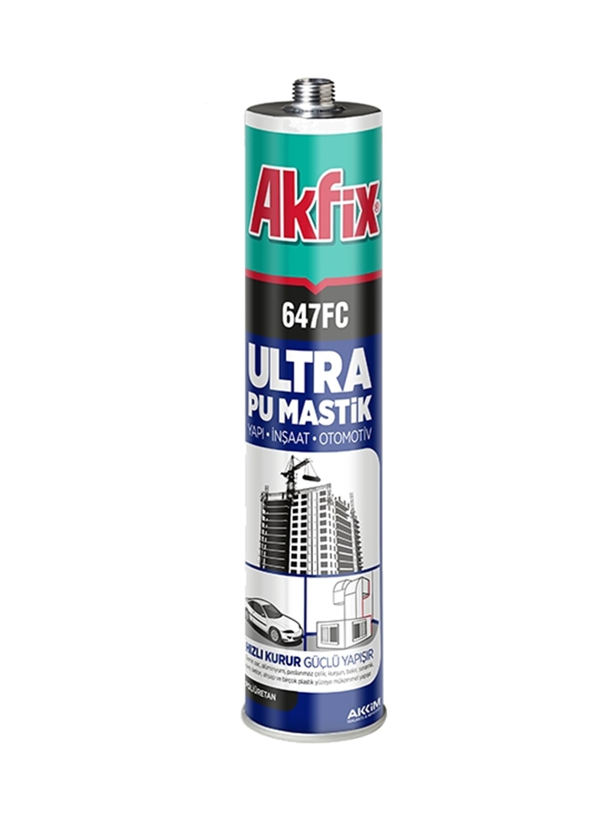 Akfix 647FC Ultra Poliüretan Mastik Beyaz 280 ml