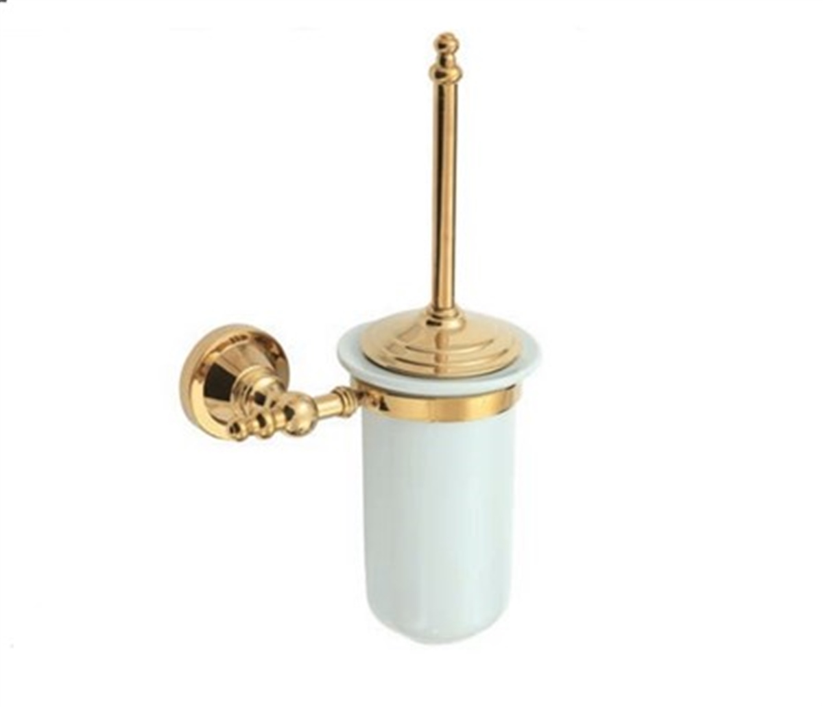 Aksu Ottoman Montajlı Wc Altın Klozet Fırçalık 6205G