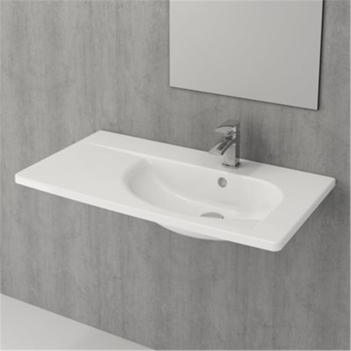 Bocchi 1020-001-0126 Taormina  Arch Etajerli Lavabo 85 Cm