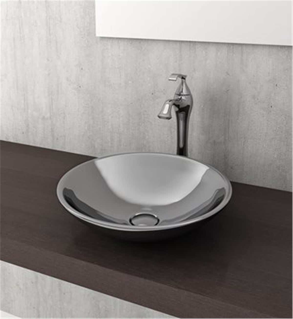 Bocchi 1120-401-0125 Venezıa Lavabo 40 Cm Parlak Gümüş