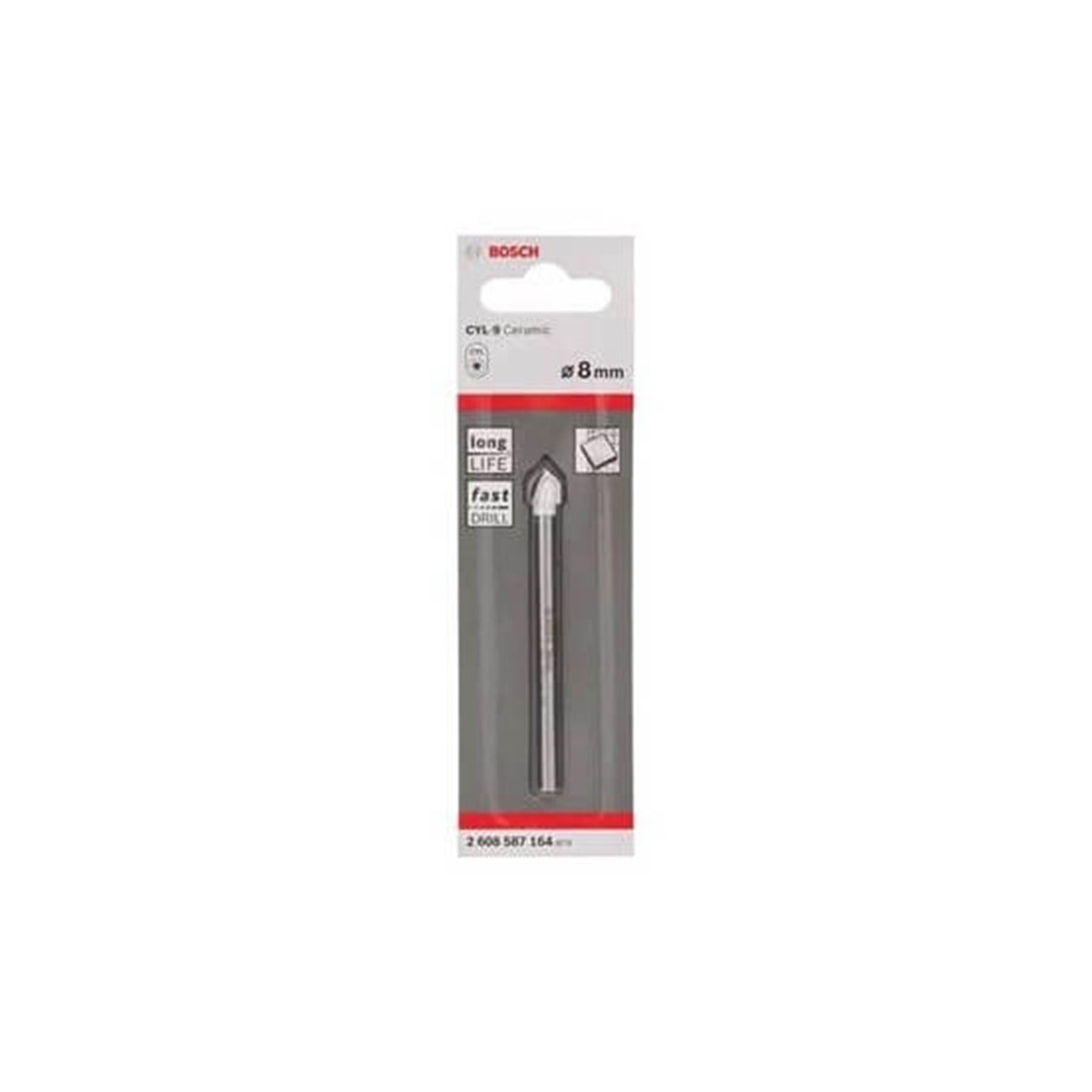 Bosch Cyl-9 Ceramic Fayans Matkap Ucu 8x80 Mm