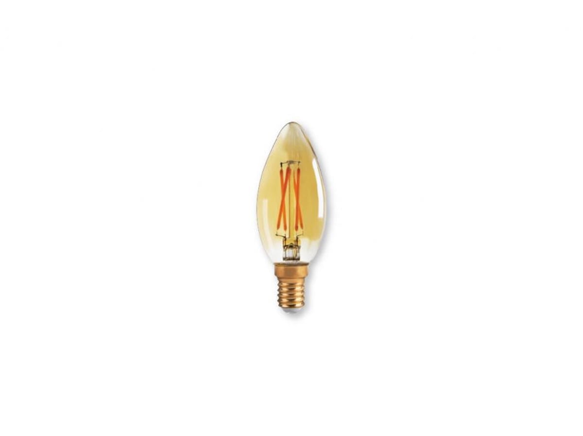 Cata Ct-4280 Rustik Led Buji E-14 Amber
