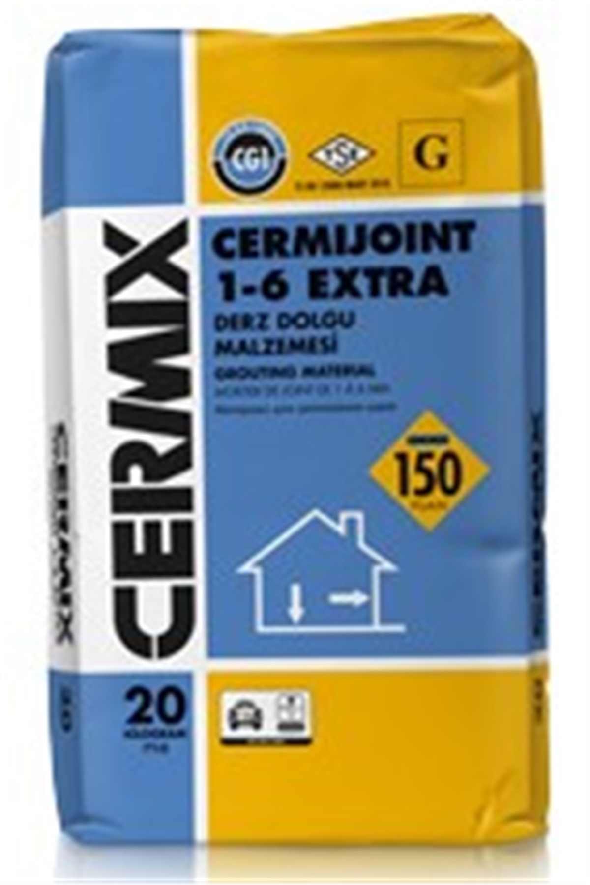 Cermijoint 1-6 Extra Petra Bej 20 Kg