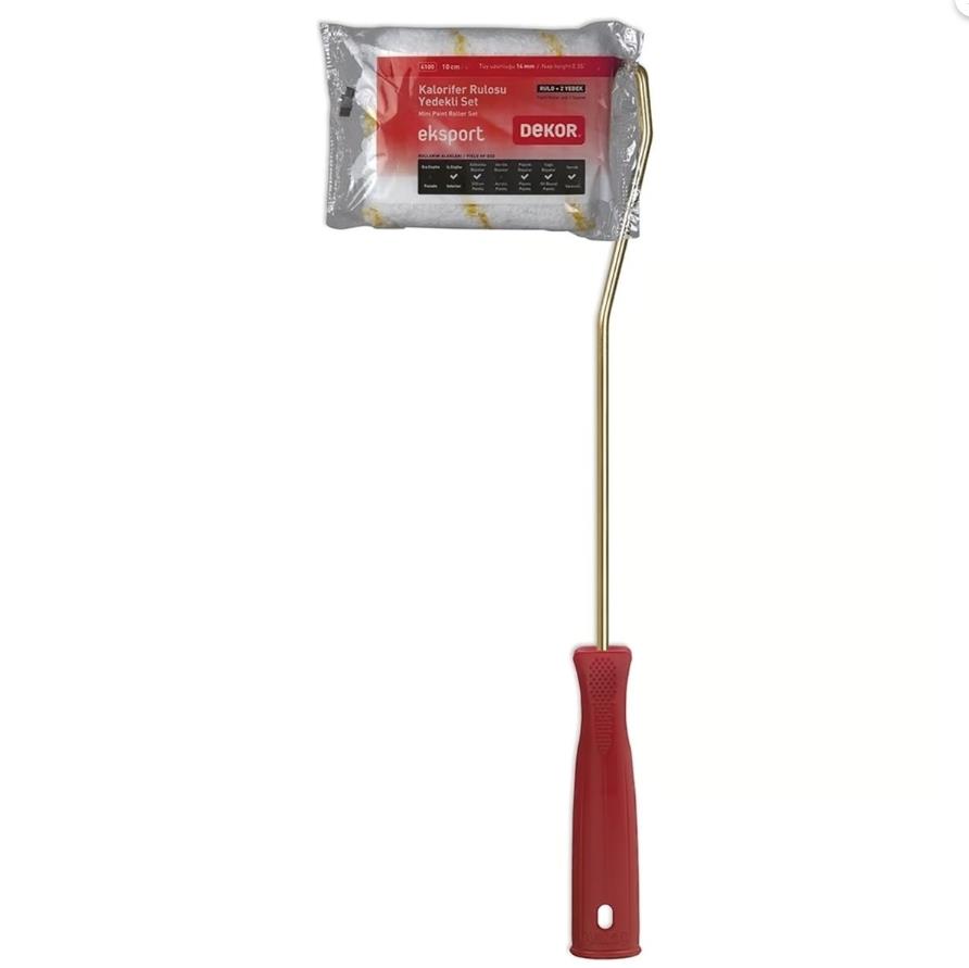 Dekor Export Parmak Rulo 10 Cm Yedek Set 4100