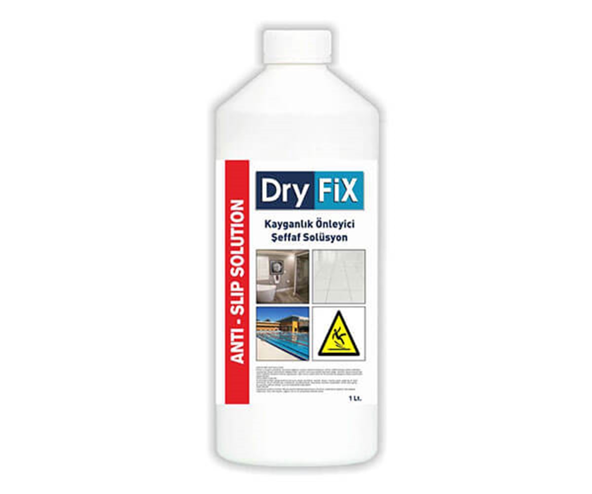 Dryfix Kayganlık Önleyici Şeffaf Solüsyon