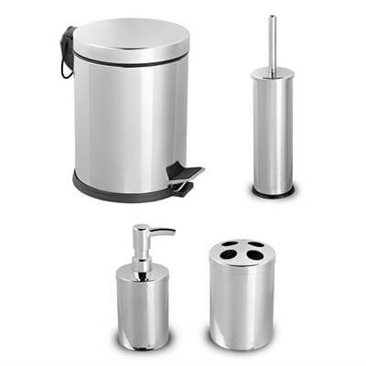 Efor 4 Lü Banyo Seti Krom 476