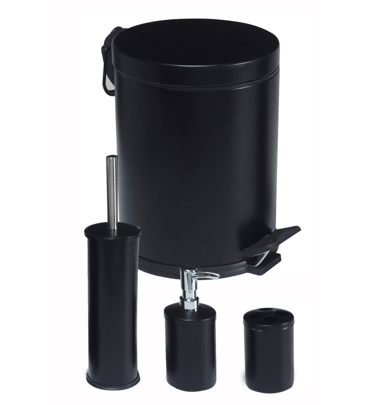 Efor 4 Lü Banyo Seti Siyah 1476s