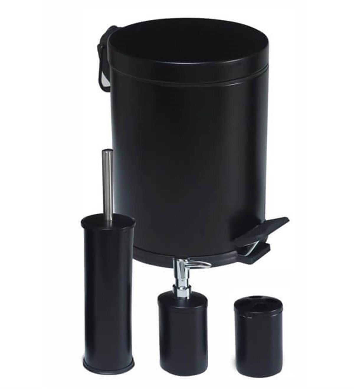 Efor 4 Lü Banyo Seti Siyah 476s