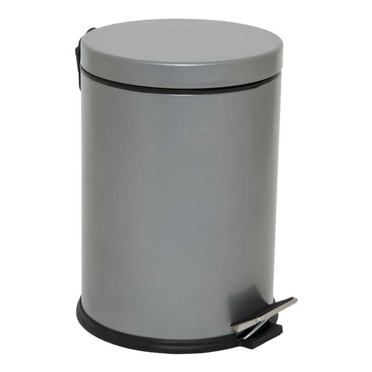 Efor 5 Litre Pedallı Çöp Kovası Gri 813g