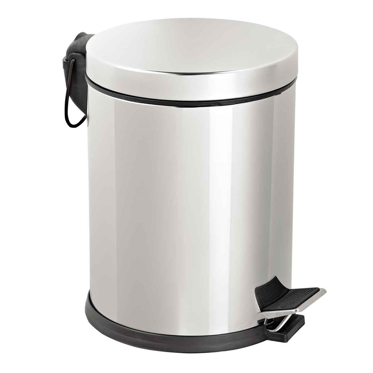 Efor 5 Litre Pedallı Çöp Kovası Soft Close Krom 902