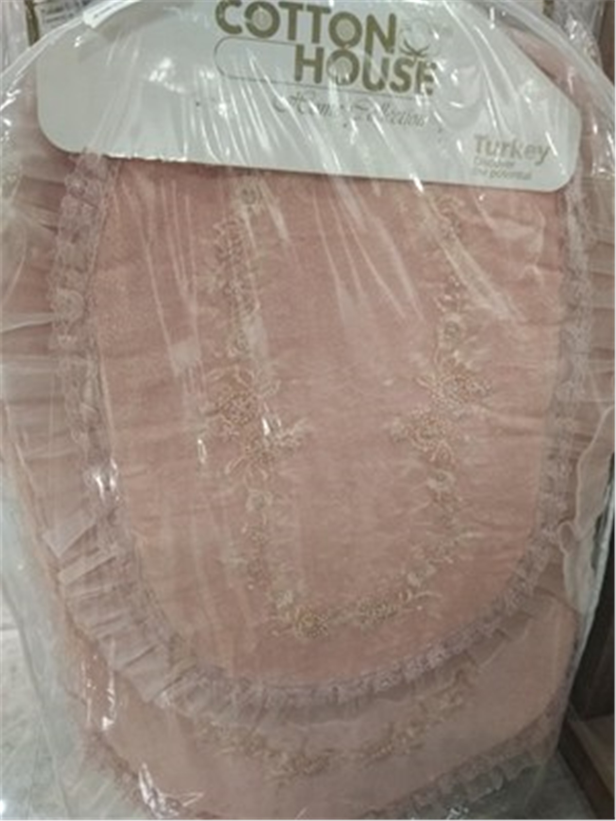 Elegance 2'Li Banyo Paspası - Pembe 331-036-02