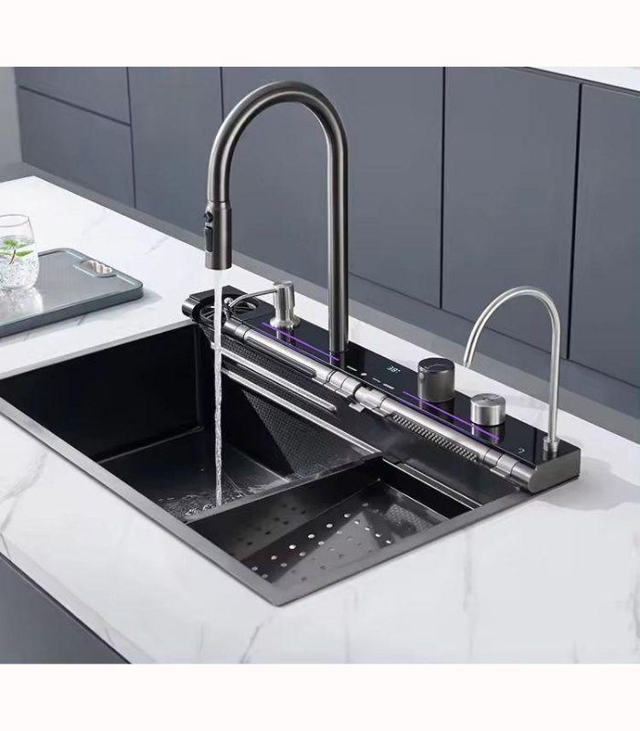 Fleko 304 Light Teknolojik Evye Seti 75x45x20 CM