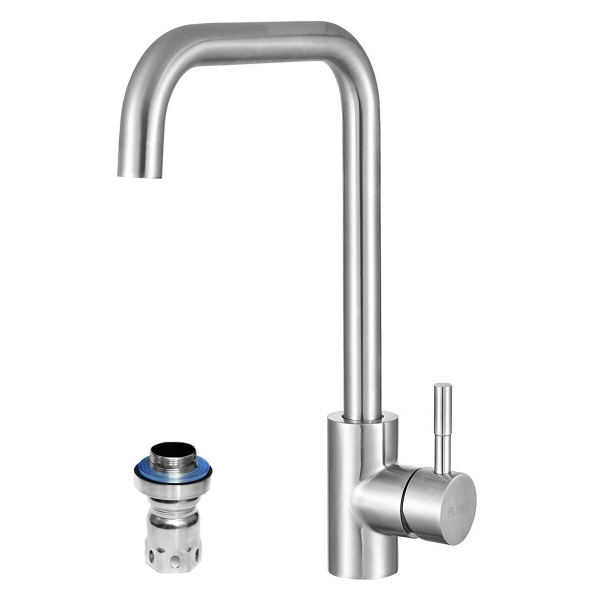 Fleko İnox Köşe Boru Eviye Bataryası Ks1s01-1