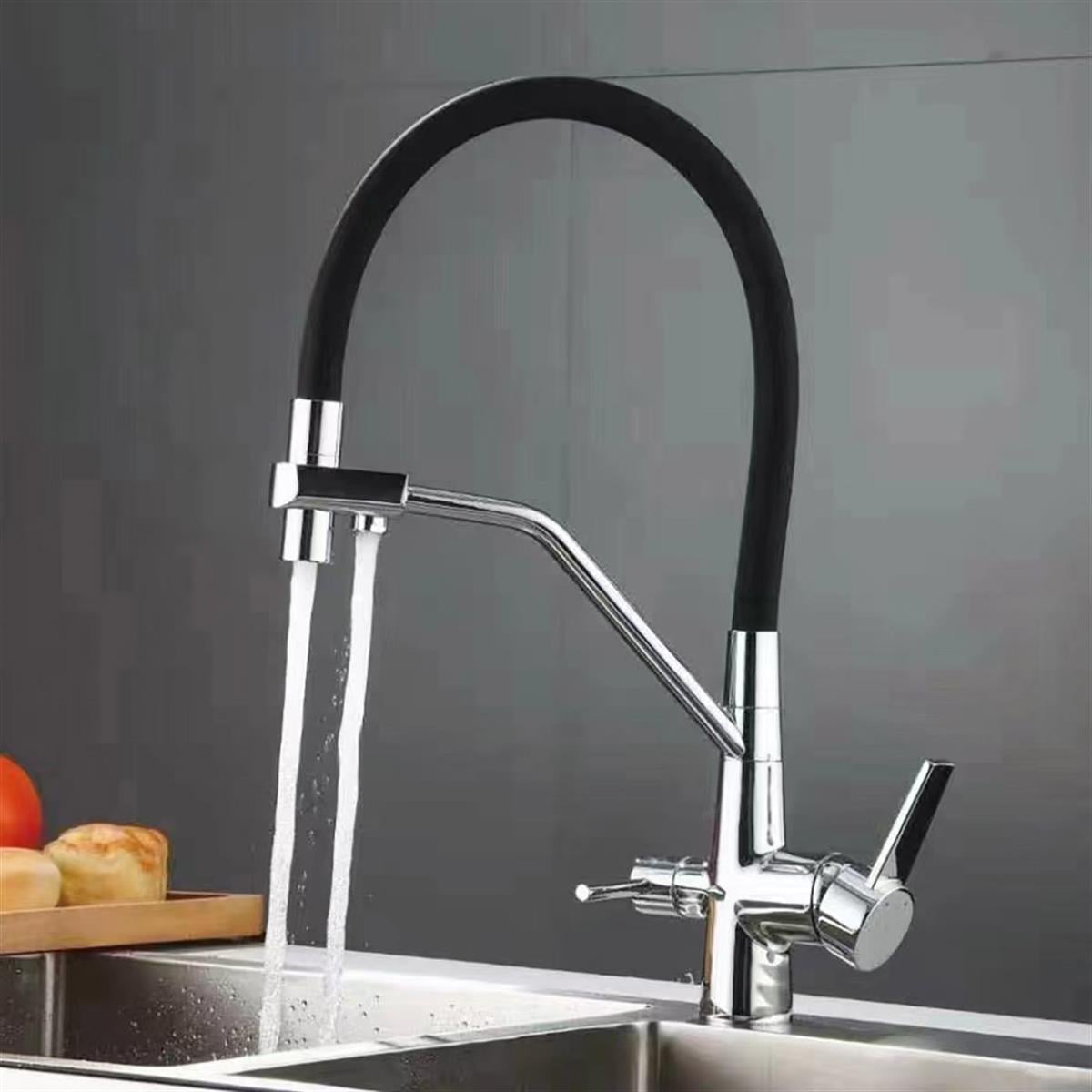 Fleko Krom Kubar Arıtmalı Eviye Bataryası KS16S3A