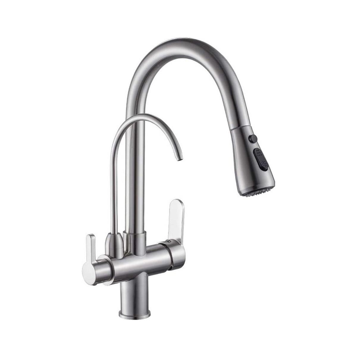 Fleko Krom Spiral Arıtmalı Eviye Bataryası SP4434A