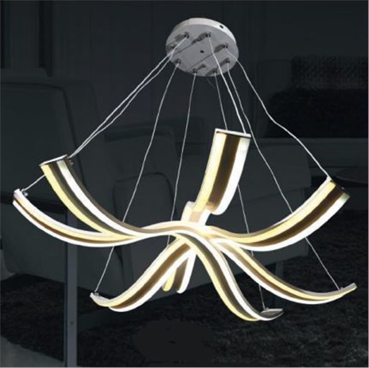 G-5093 Ledli Sarkıt Avize