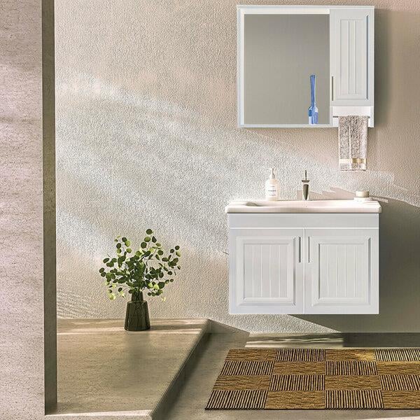 Gold Banyo Aria 65 Cm Beyaz Banyo Dolabı
