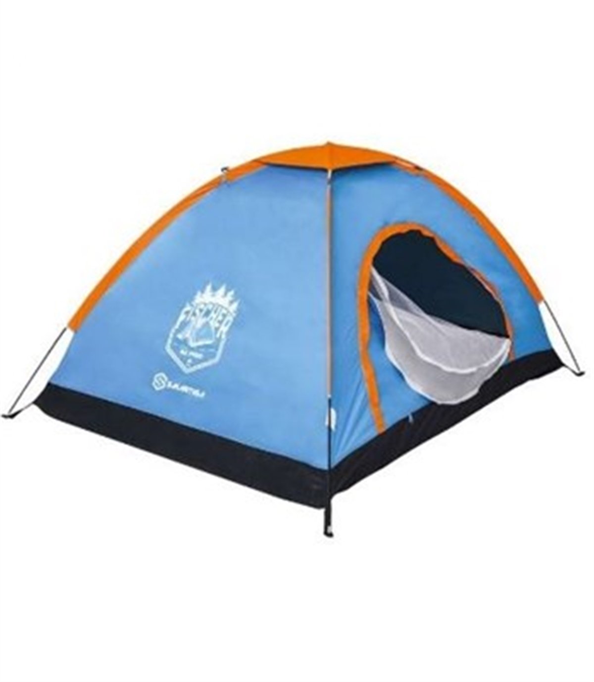 Kamp Çadırı 2 Kişilik Mavi Turuncu