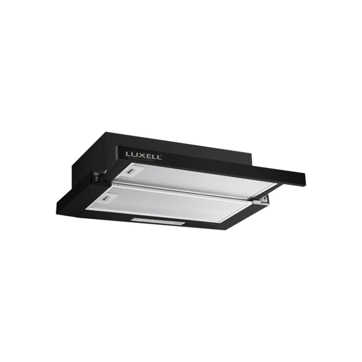 Luxell DS6-905 S Opal Siyah Sürgülü Aspiratör