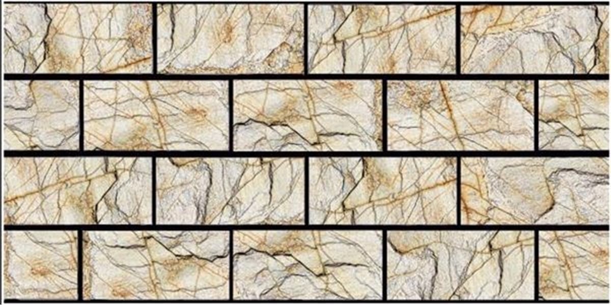 Mermer Görünümlü Strafor Duvar Paneli M-021 50X100X2 Cm