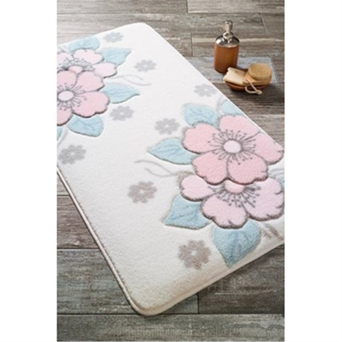 Petal 57X100 Oymalı Banyo Halısı