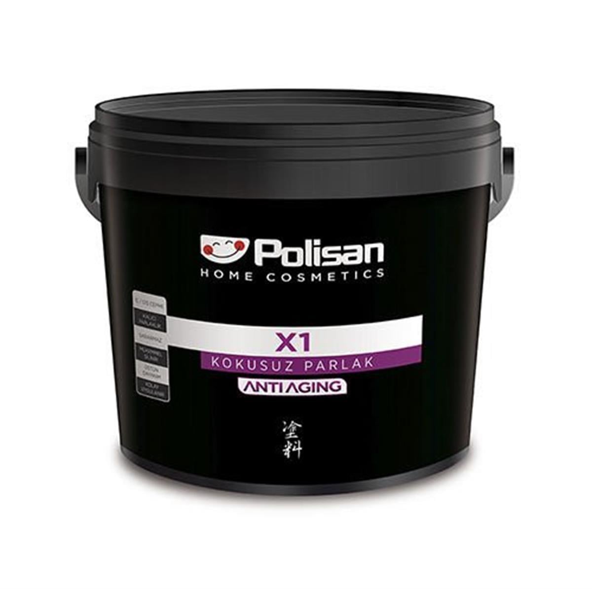 Polisan X1 Anti Aging Kokusuz Parlak Beyaz 2.5 Litre