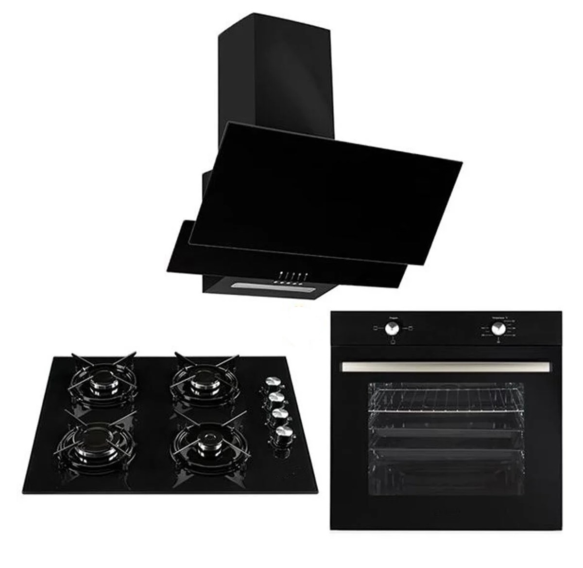 Punto Siyah Ankastre Set Gls 640-F17-Mfa 604