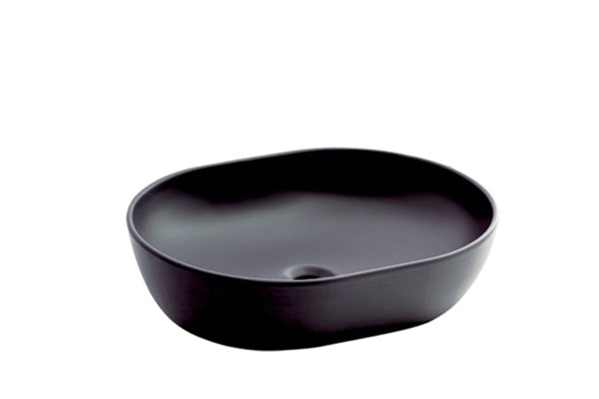 Seramiksan Alto Parlak Siyah Tezgah Üstü Lavabo İnce Kenar A002052