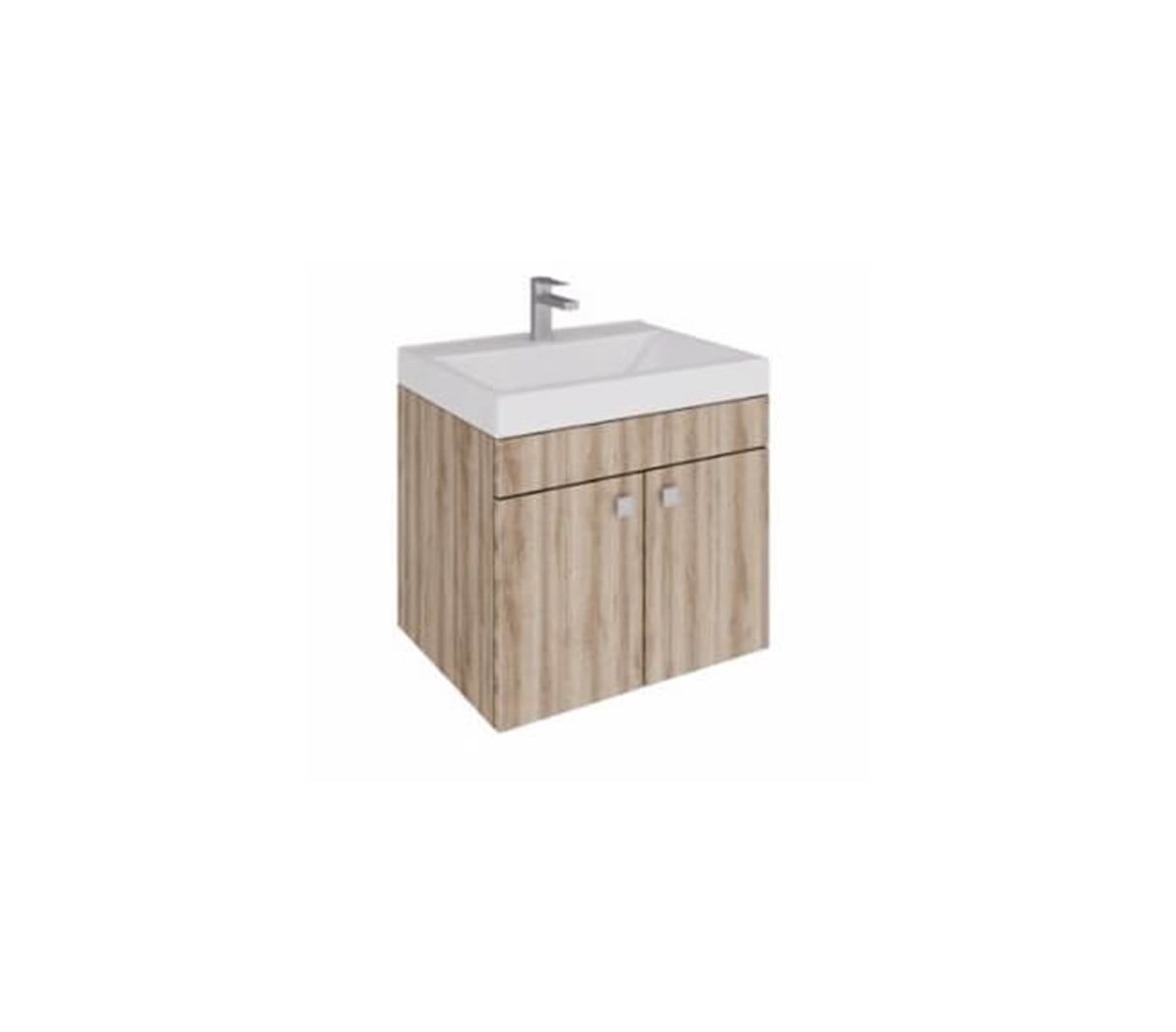 Seramiksan Banyo Dolabı Luna 65 Cm + Lavabo