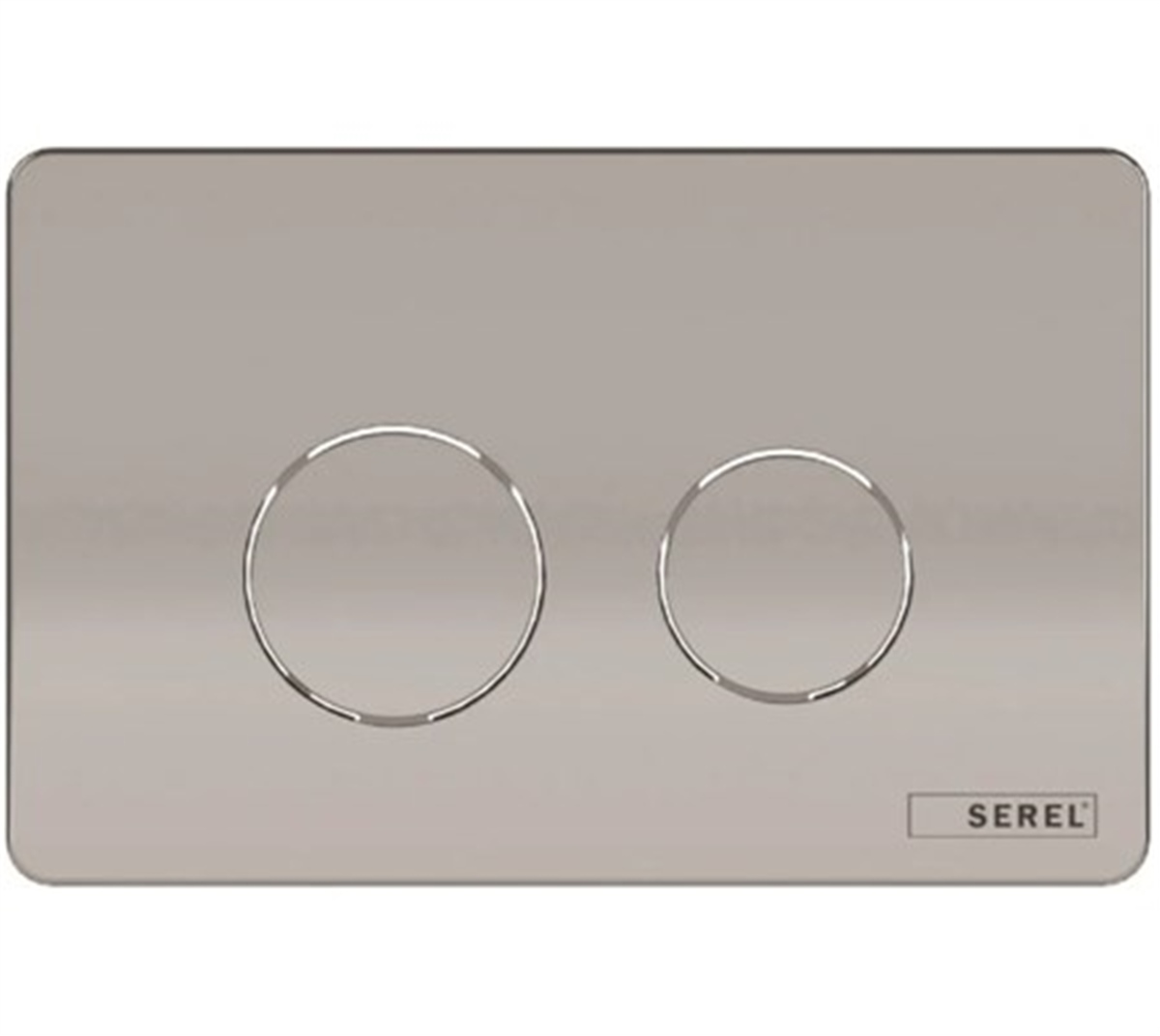 Serel Kumanda Paneli Mat Krom P570180