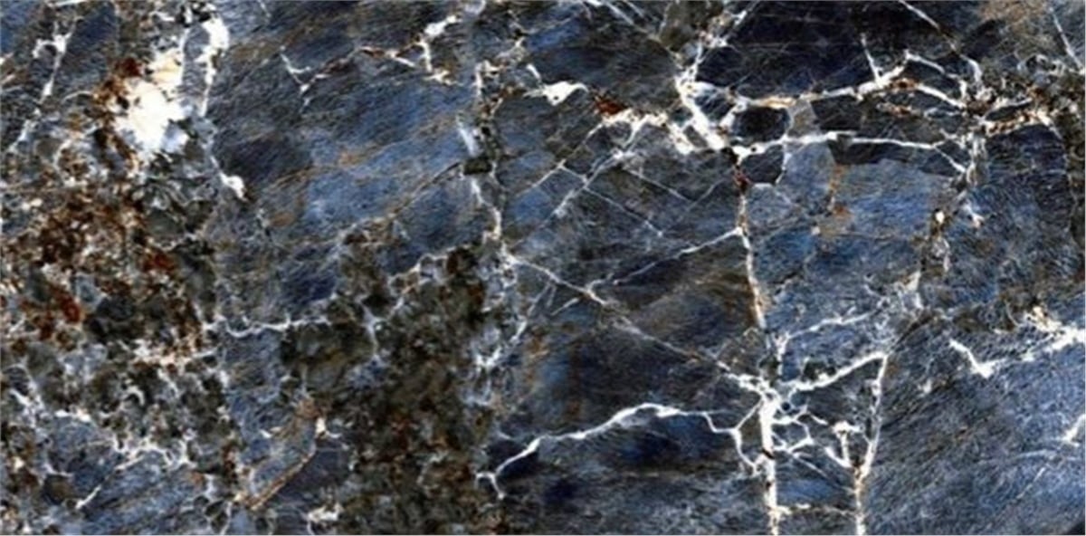 Sersamiksan 60x120 Galaxy Mavi Yer Duvar Seramiği
