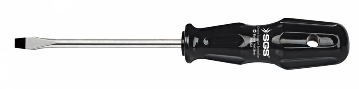 Sgs 6*150 Düz Tornavida (Black Series) Sgs533