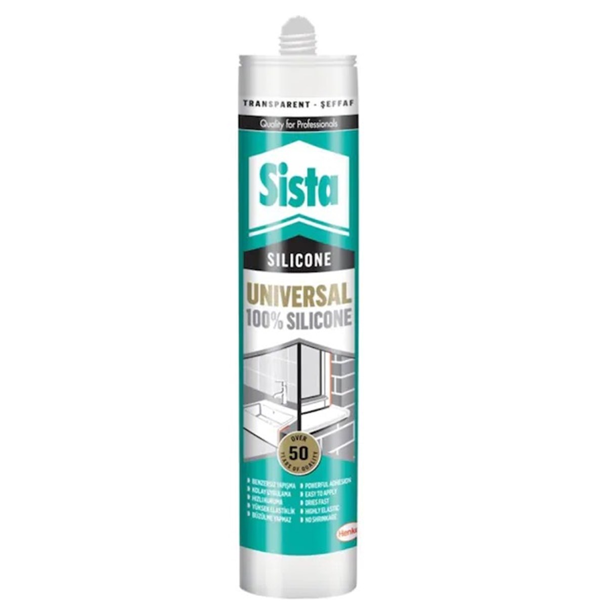 Sista Universal Silikon 310 Ml Gri