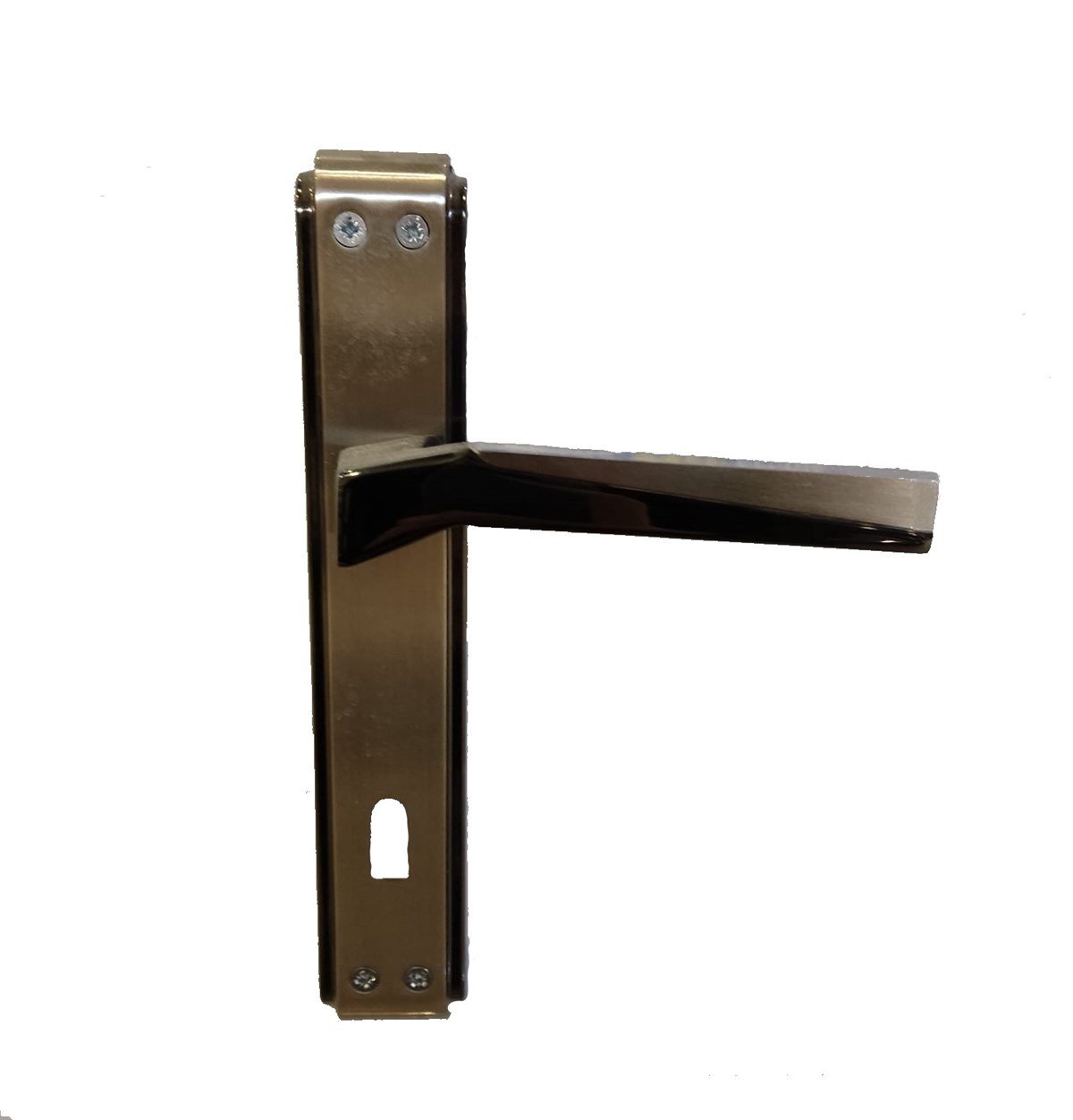 Sofuoğlu Yıldız Zamak Aynalı Wc Füme Saten Kapı Kolu