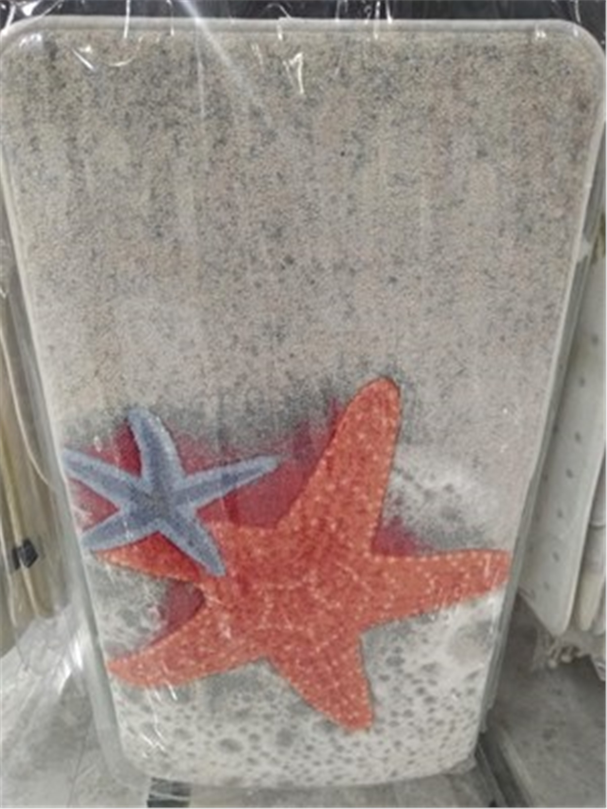 Starfısh 57*100 Oymalı Banyo Halısı