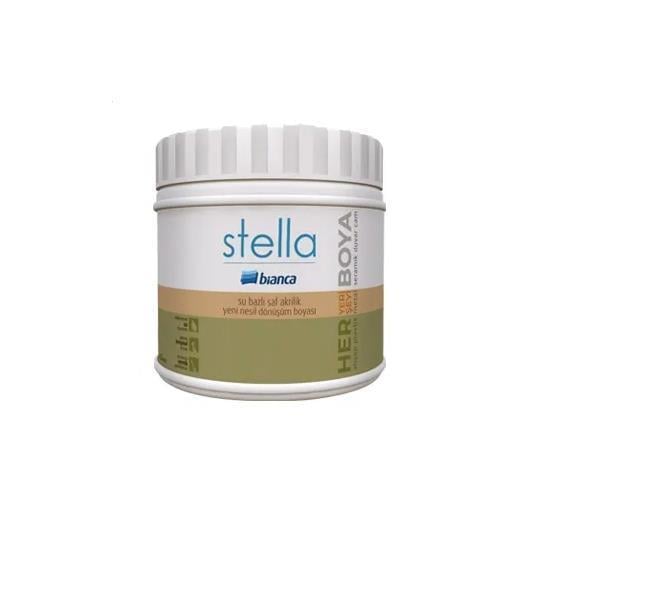 Stella Su Bazlı Saf Akrilik Siyah Boya 0,5 Litre