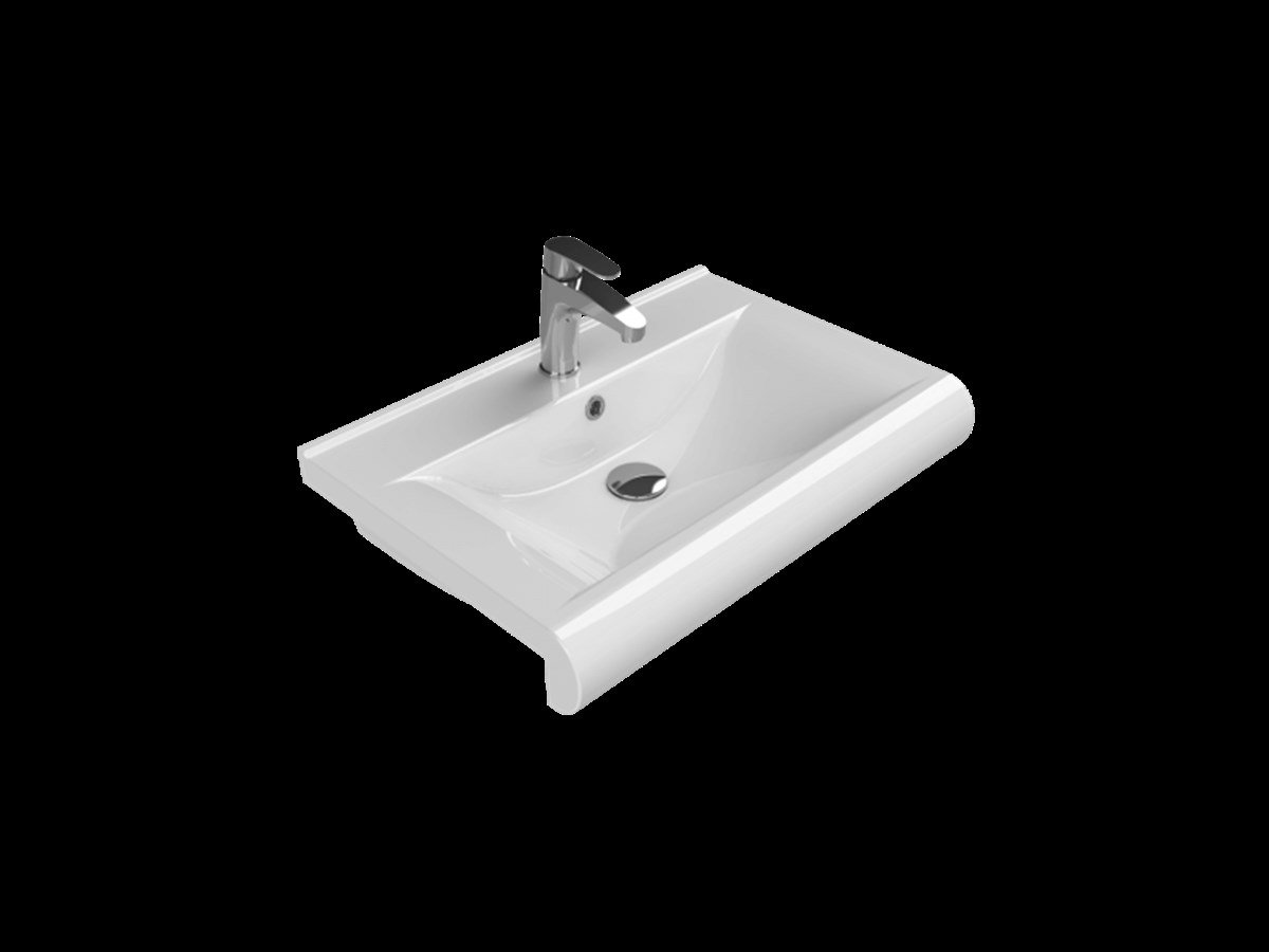 Turkuaz Side 65X45 Cm Tezgah Üstü Lavabo 061500