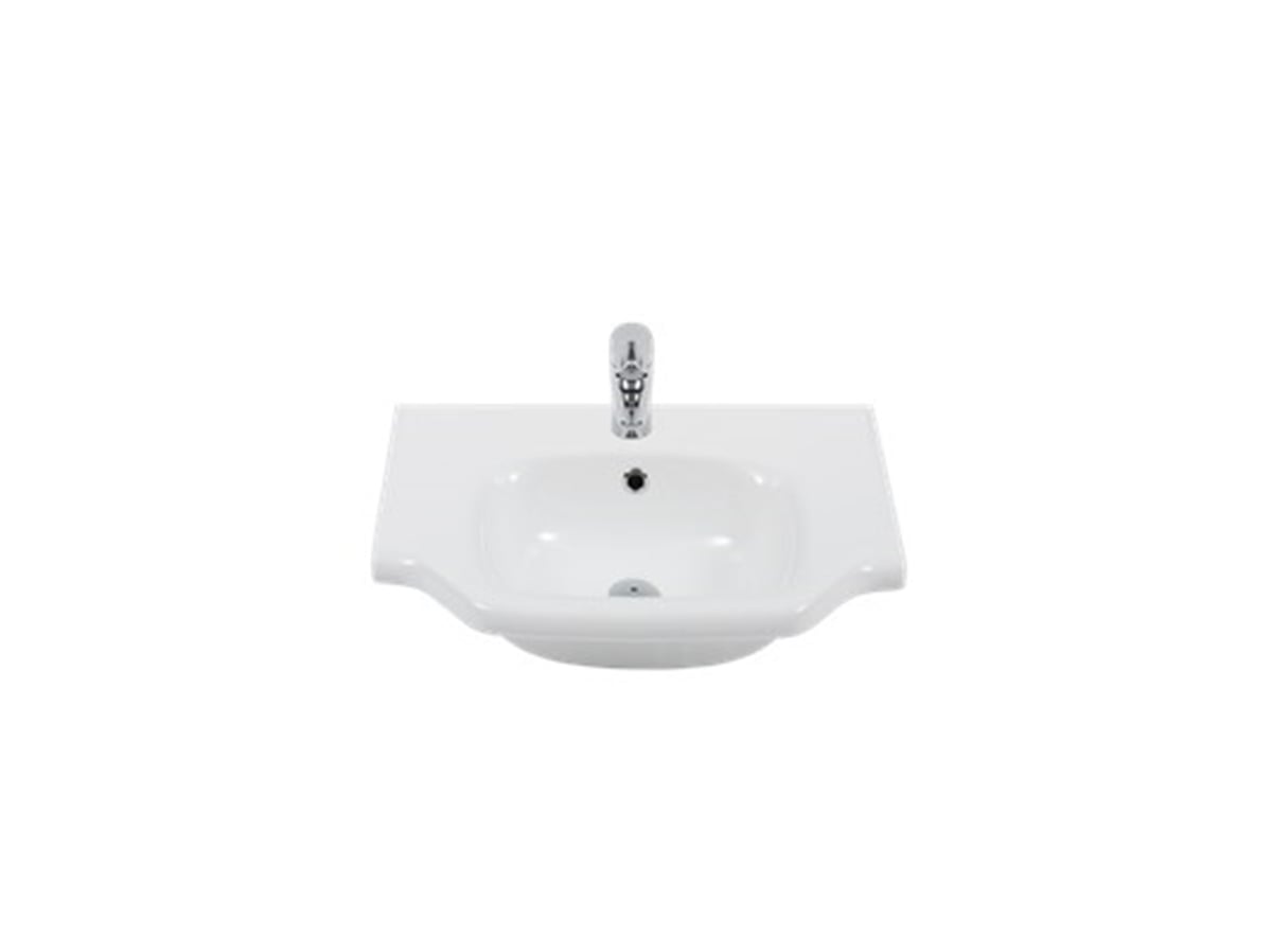 Turkuaz Yeni Klasik 55X48 Cm Etajerli Lavabo 081100